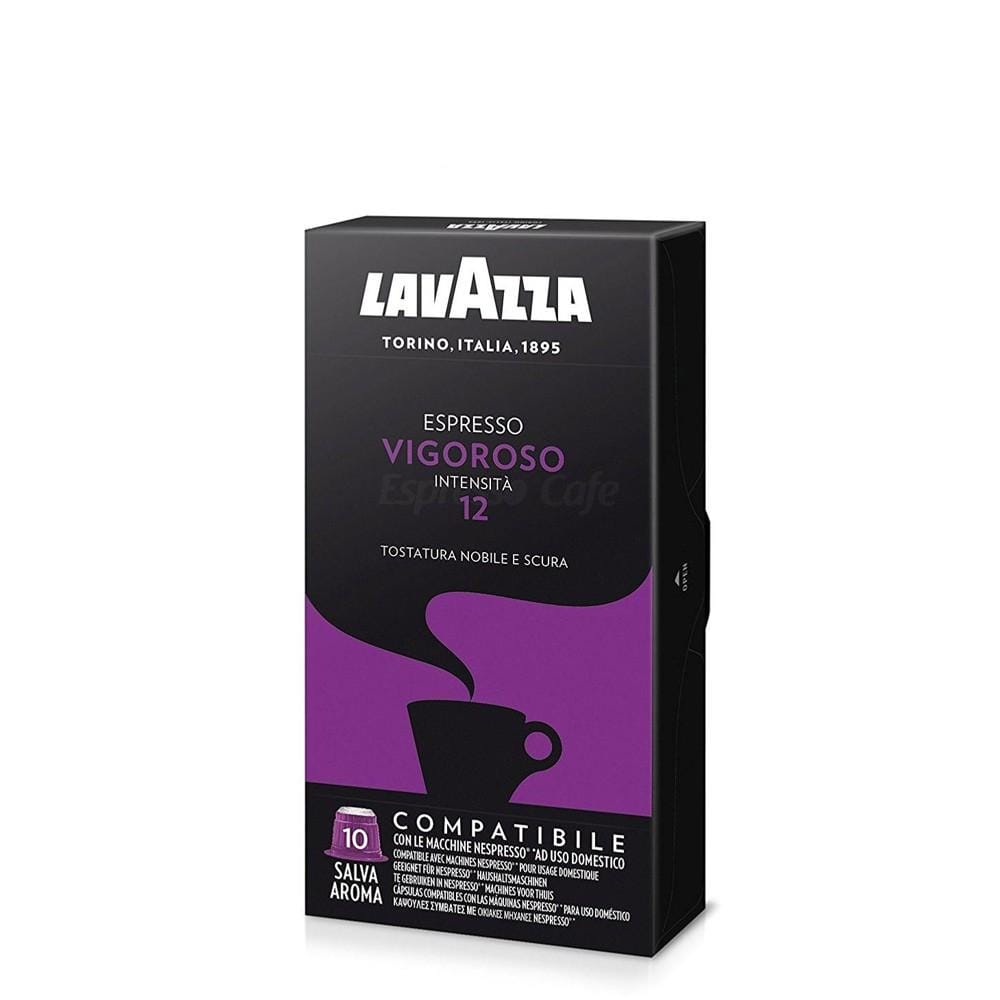 Capsule Lavazza Vigoroso 10 buc compatibile Nespresso VISOLUX COFFEE